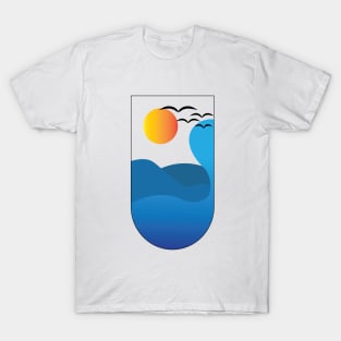 The sea between the windows T-Shirt